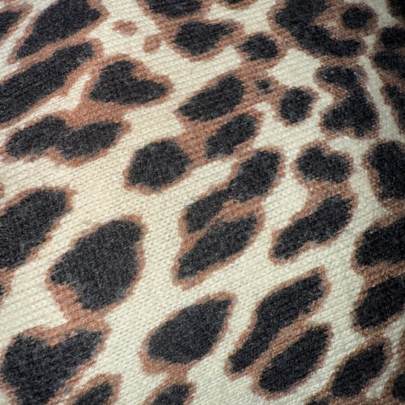 Worthington Leopard Print Sweater – Size Large - Picture 8 of 9
